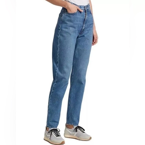 Mother - High-Waist Double Stack Ankle JEAN By Snacks Size 28 - Picture 3 of 16